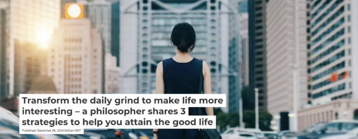 Approaching your regular day with a new mindset can send you in an interesting direction. d3sign/Moment via Getty Images